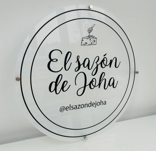 ACRYLIC Printed Sign