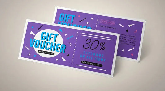 Luxury Gift Voucher with Elegant Finish