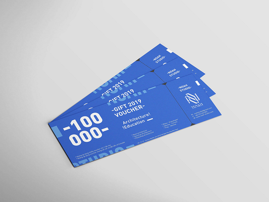 Fully Customized Brand Gift Voucher Printing