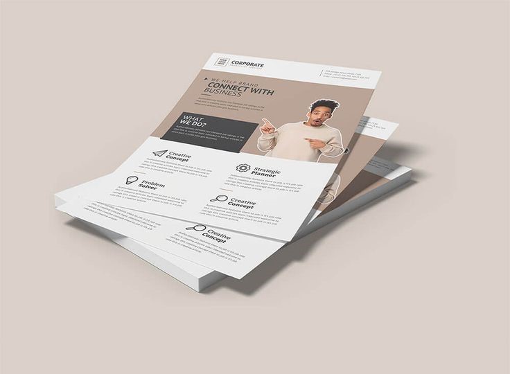A5 Flyer Mockup PSD Free Download - Creativetacos